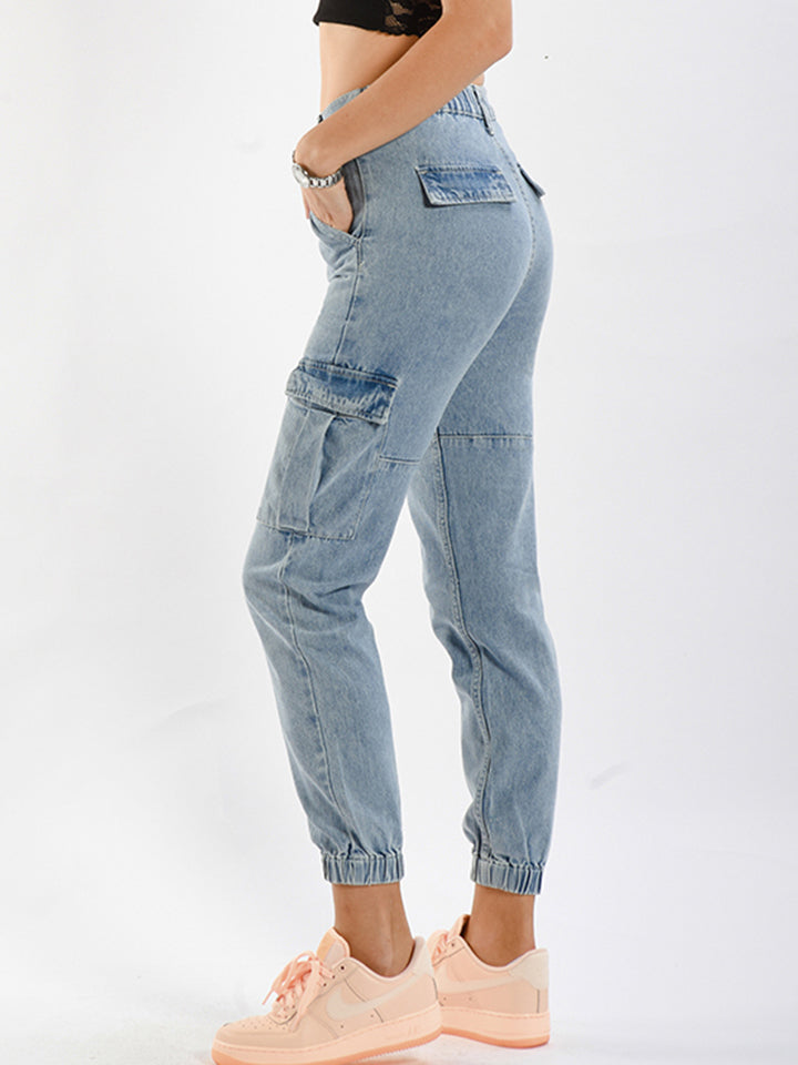 Full Size Buttoned Jeans - Bottoms - Pants - 3 - 2024