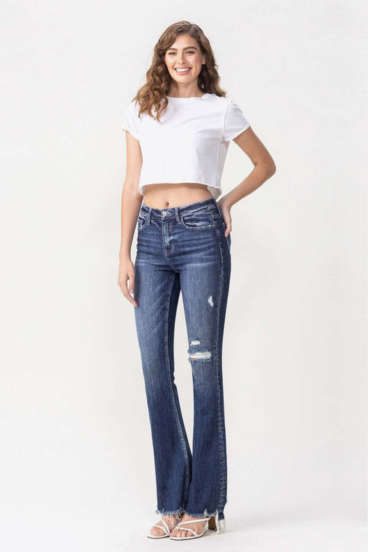 Full Size High Rise Flare Jeans - Bottoms - Pants - 2 - 2024