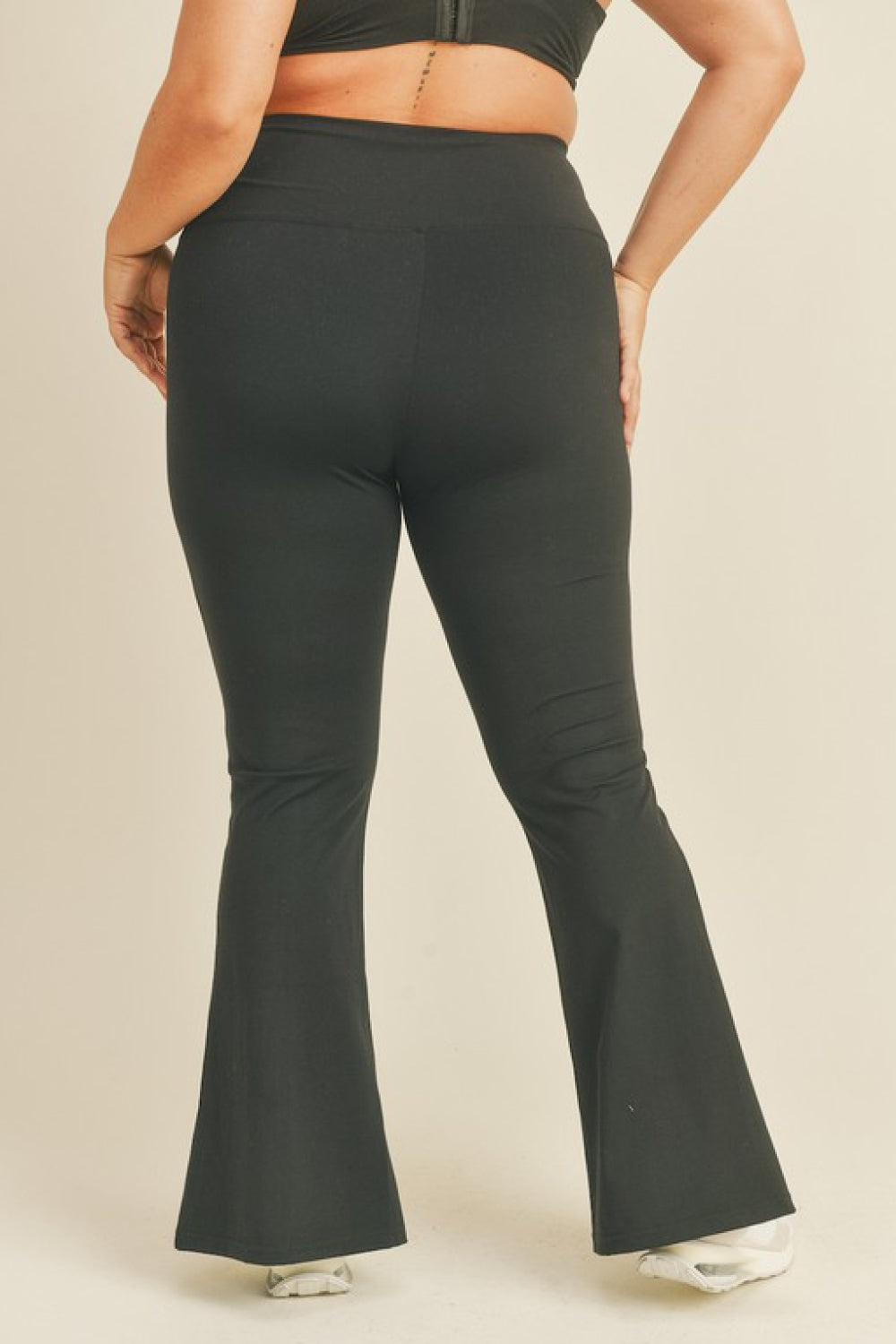 Full Size Slit Flare Leg Pants in Black - Bottoms - Pants - 2 - 2024