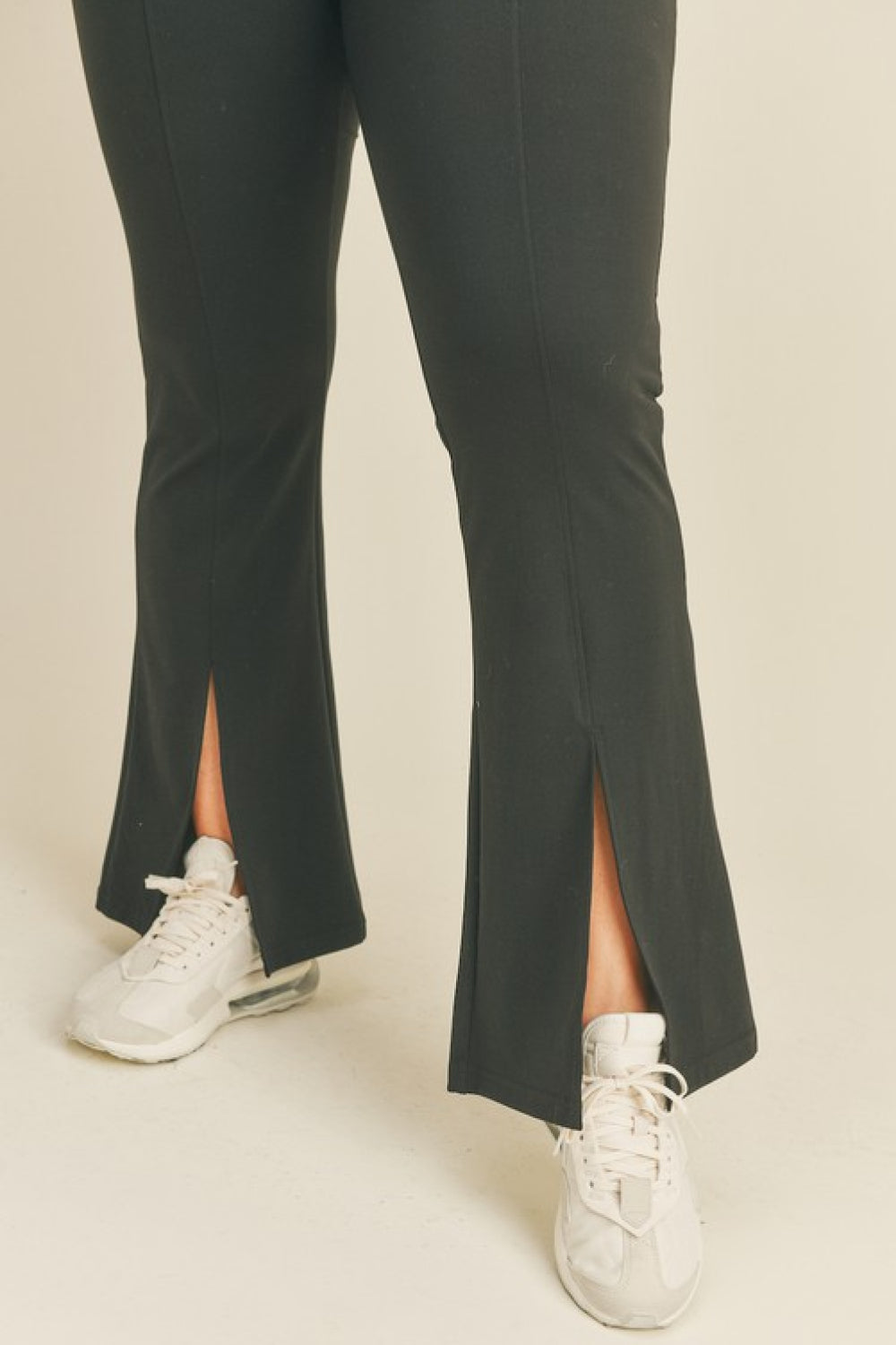 Full Size Slit Flare Leg Pants in Black - Bottoms - Pants - 6 - 2024