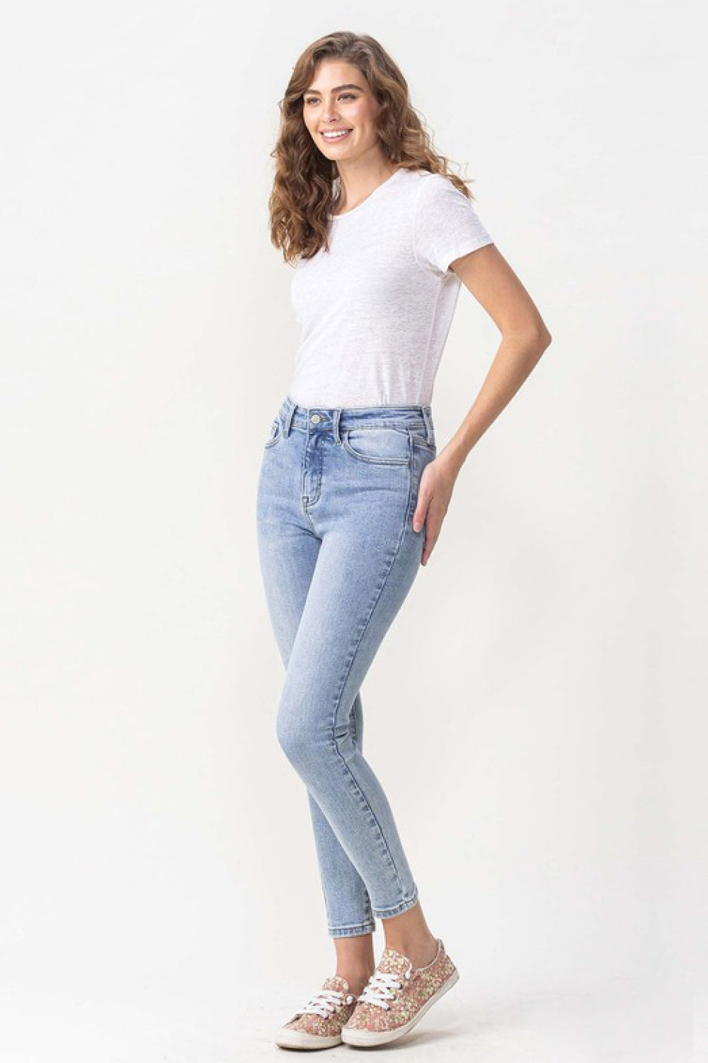 Full Size Talia High Rise Crop Skinny Jeans - Bottoms - Pants - 3 - 2024