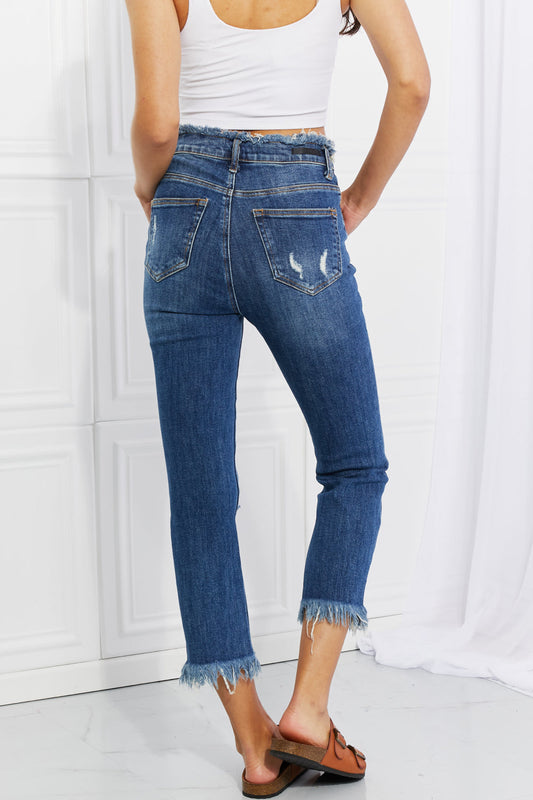 Full Size Undone Chic Straight Leg Jeans - Bottoms - Pants - 2 - 2024