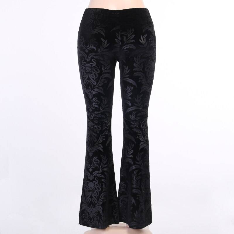 Gothic Chic Flared Pants - Bottoms - Pants - 8 - 2024