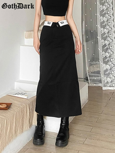 Grunge Style Split Skirt - Bottoms - Clothing - 4 - 2024