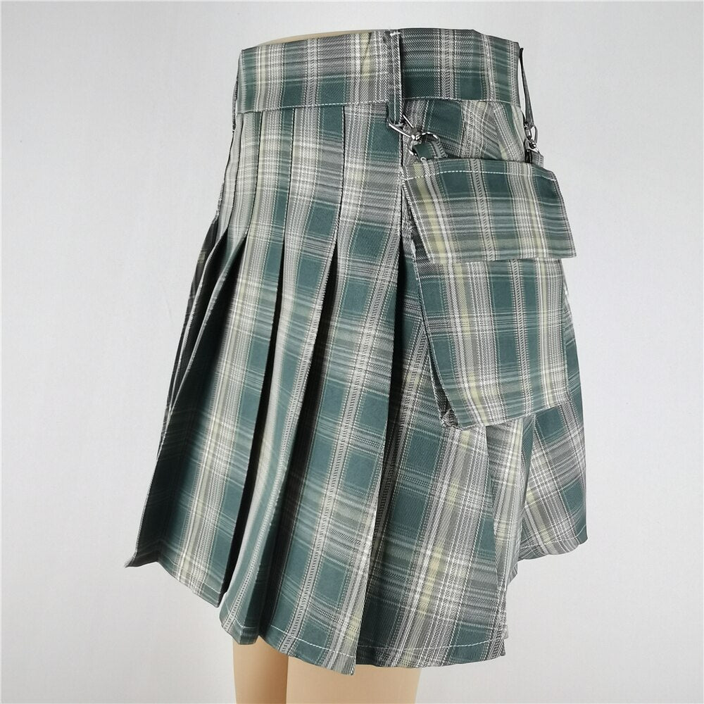 Harajuku Punk Skirts - Multiple Options - Ecru / S - Bottoms - Clothing - 61 - 2024