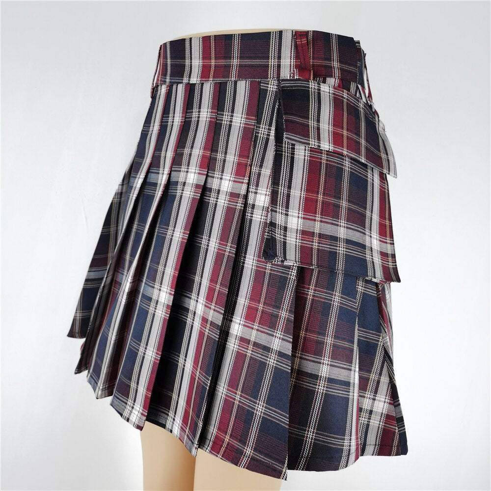 Harajuku Punk Skirts - Multiple Options - Brown / 4XL - Bottoms - Clothing - 60 - 2024