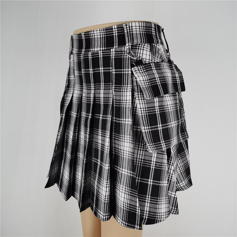 Harajuku Punk Skirts - Multiple Options - Gray / S - Bottoms - Clothing - 55 - 2024