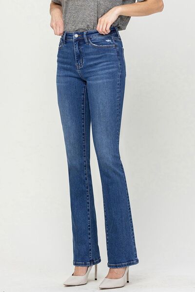 High Waist Bootcut Jeans - Bottoms - Pants - 5 - 2024