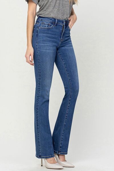 High Waist Bootcut Jeans - Bottoms - Pants - 3 - 2024