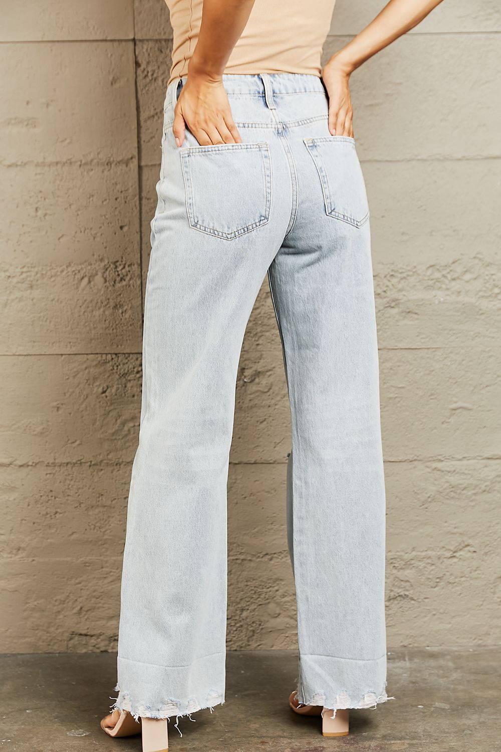High Waist Flare Jeans - Bottoms - Pants - 2 - 2024
