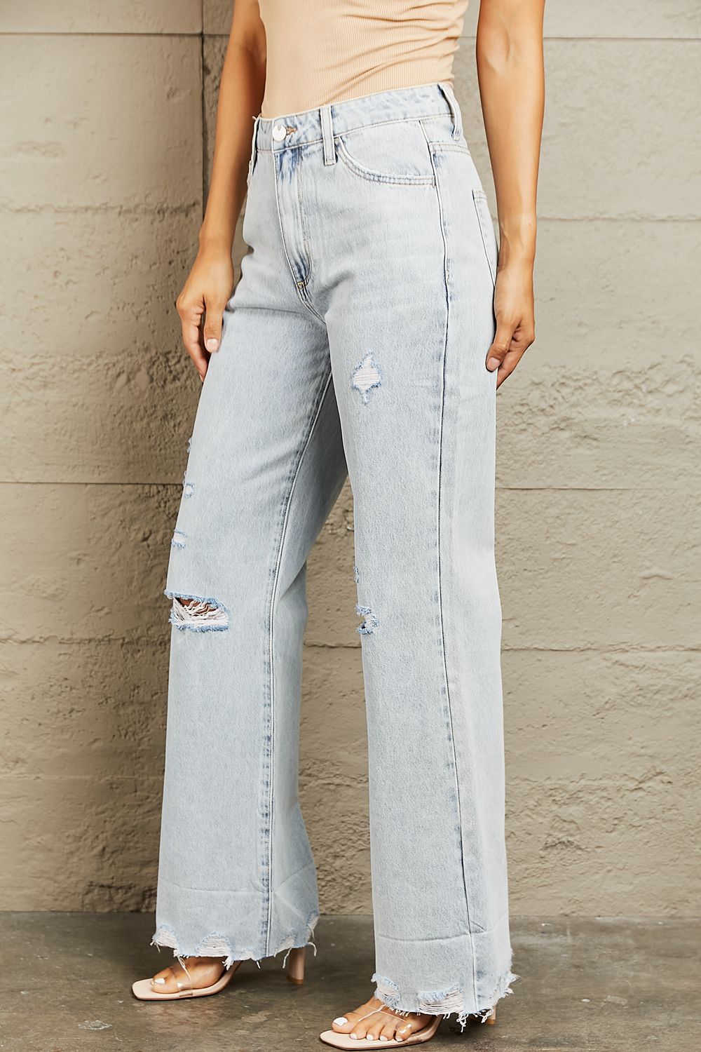 High Waist Flare Jeans - Bottoms - Pants - 3 - 2024