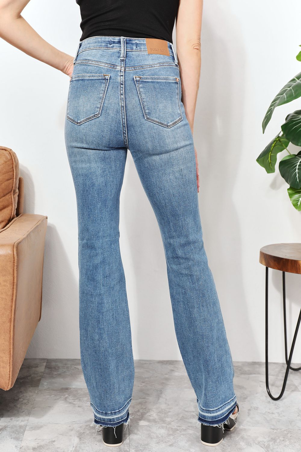 High Waist Jeans with Pockets - Bottoms - Pants - 2 - 2024