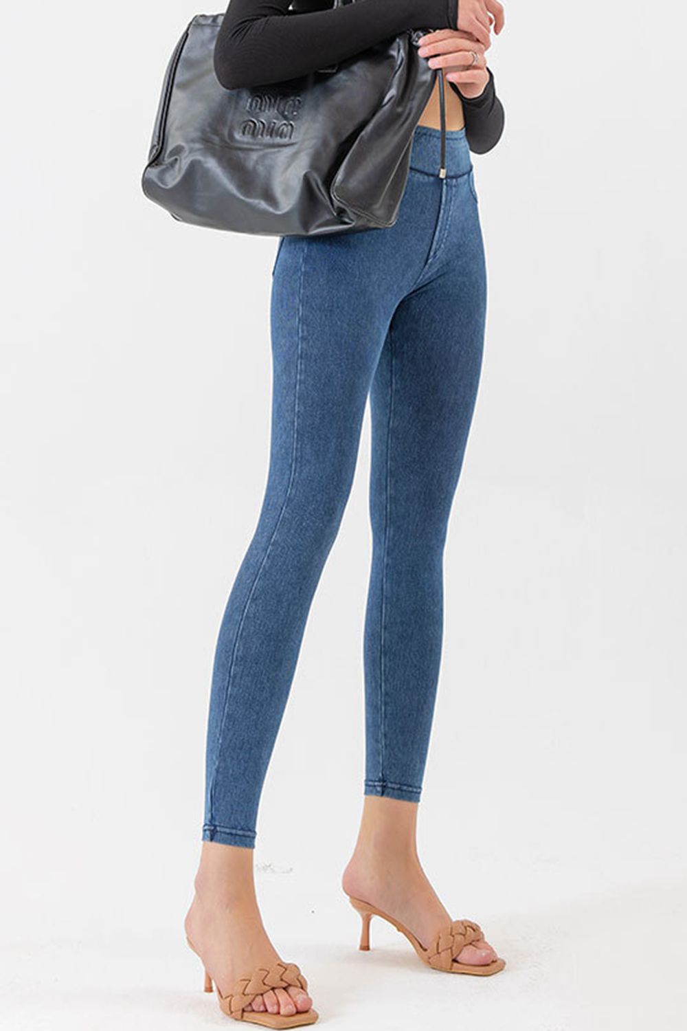 High Waist Skinny Jeans - Medium / XS - Bottoms - Pants - 13 - 2024