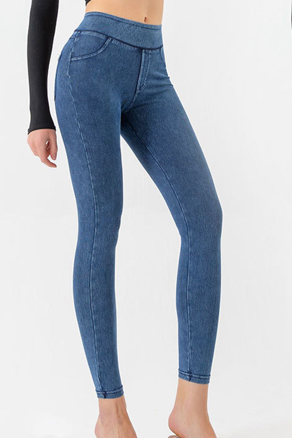 High Waist Skinny Jeans - Bottoms - Pants - 14 - 2024