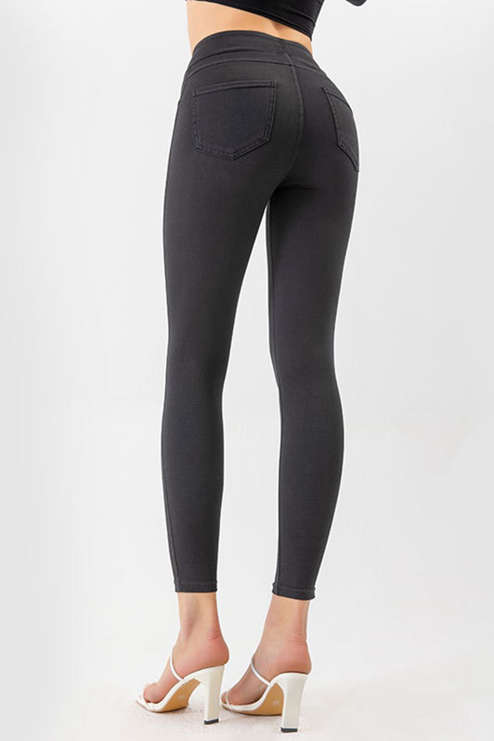 High Waist Skinny Jeans - Bottoms - Pants - 5 - 2024