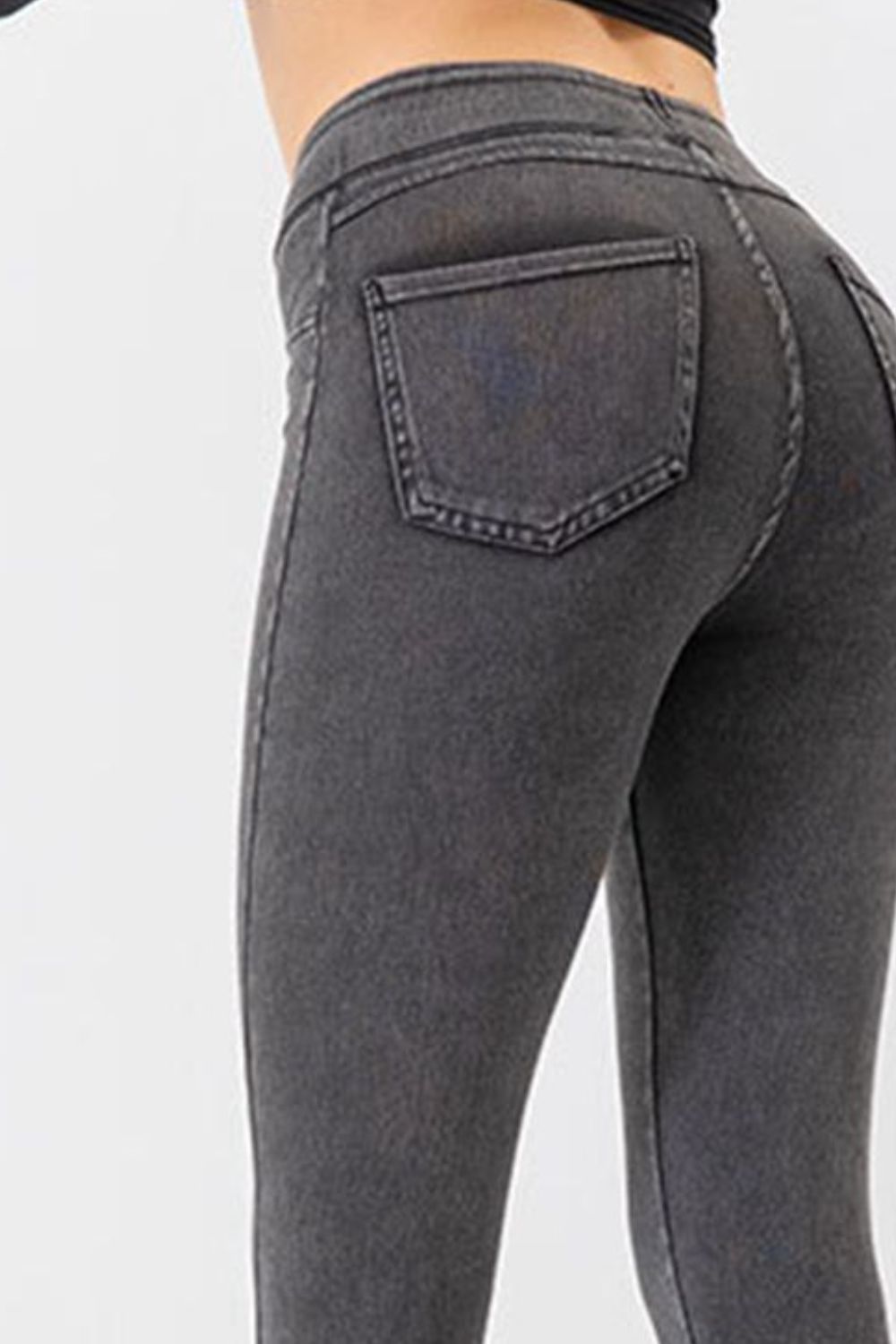 High Waist Skinny Jeans - Bottoms - Pants - 9 - 2024