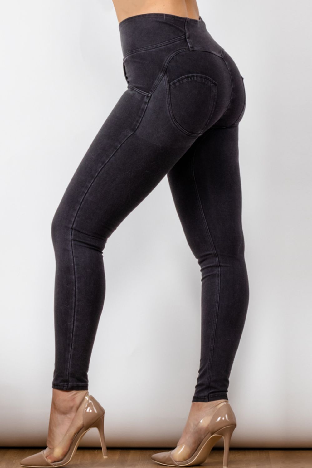 High Waist Skinny Long Jeans - Bottoms - Pants - 9 - 2024