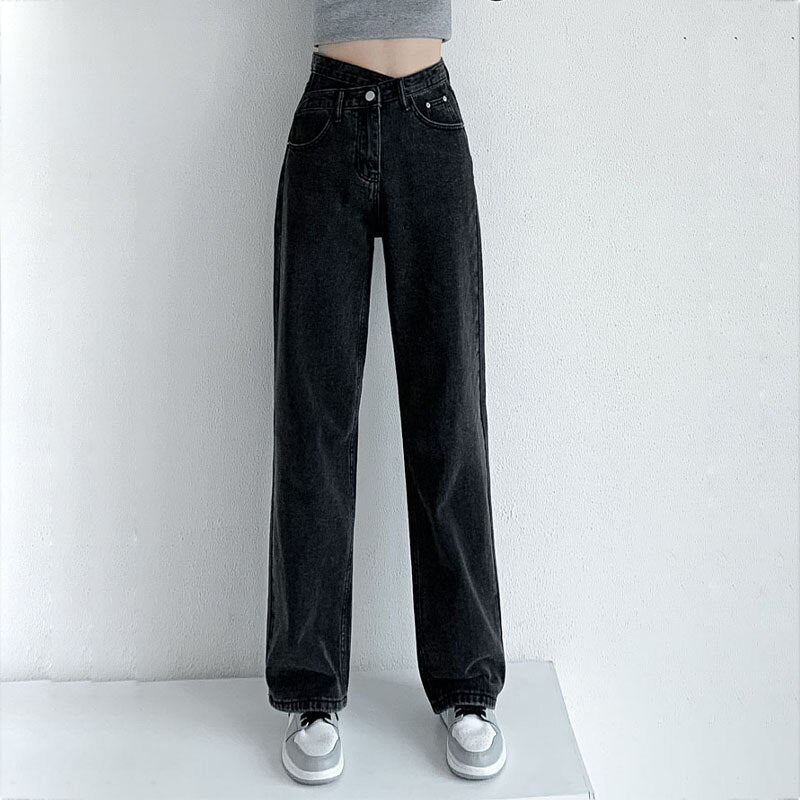 High Waist Wide Leg Jeans - Bottoms - Pants - 2 - 2024