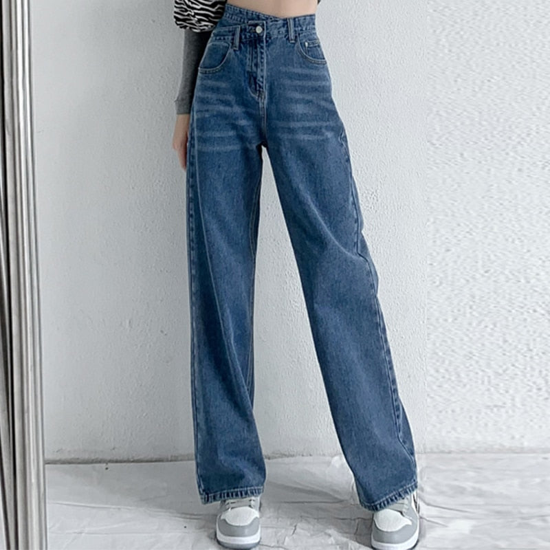 High Waist Wide Leg Jeans - Bottoms - Pants - 5 - 2024