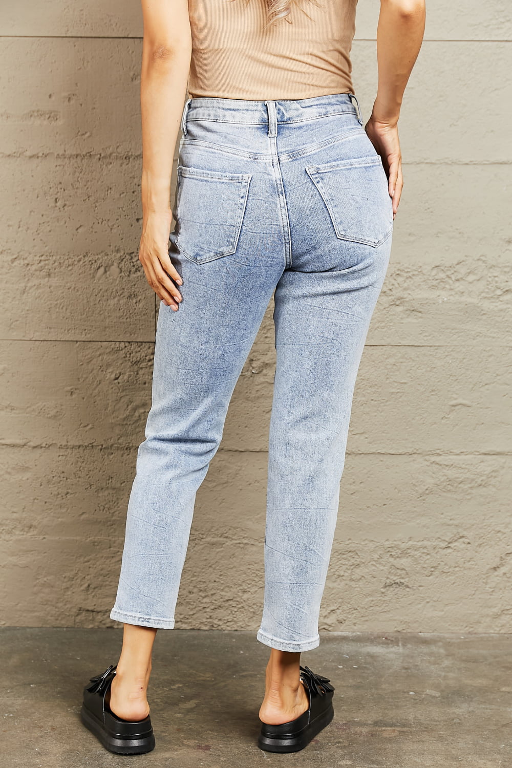 High Waisted Skinny Jeans - Bottoms - Pants - 2 - 2024