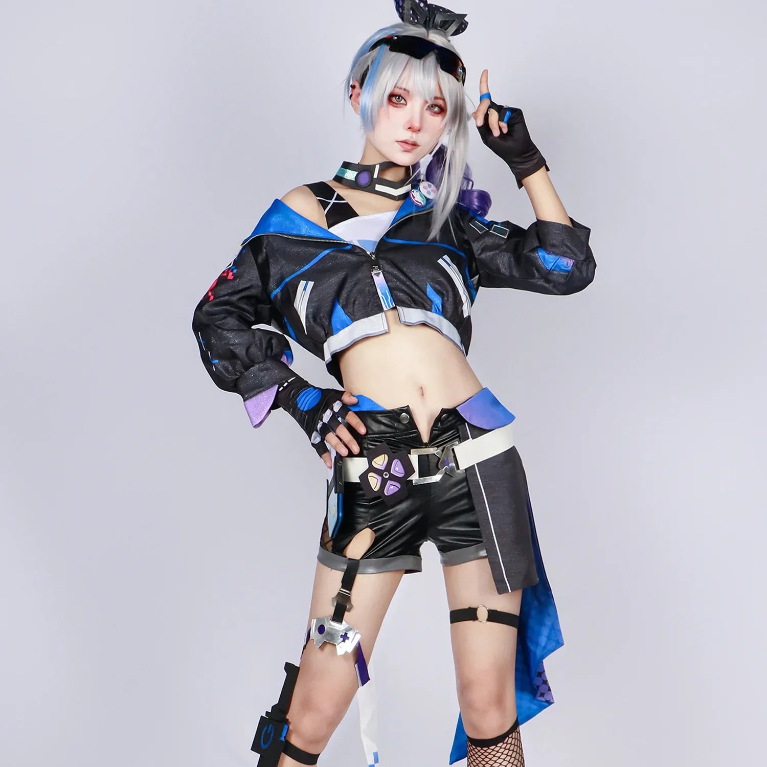 Honkai Star Rail Silver Wolf Cosplay Costume - Bottoms - Costumes - 4 - 2024
