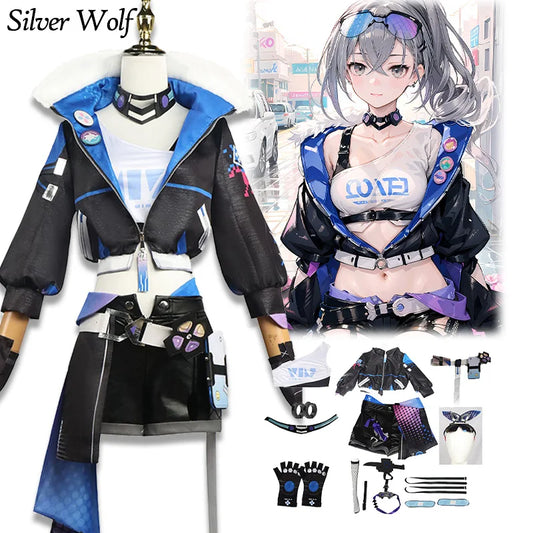 Honkai Star Rail Silver Wolf Cosplay Costume - Bottoms - Costumes - 1 - 2024