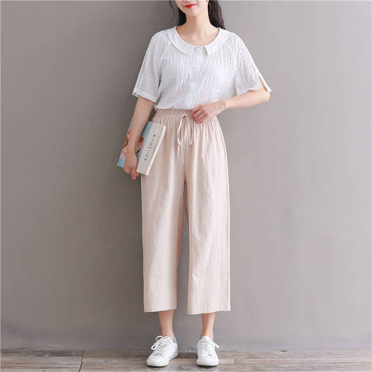 Japanese Styled Pants - Bottoms - Dresses - 1 - 2024
