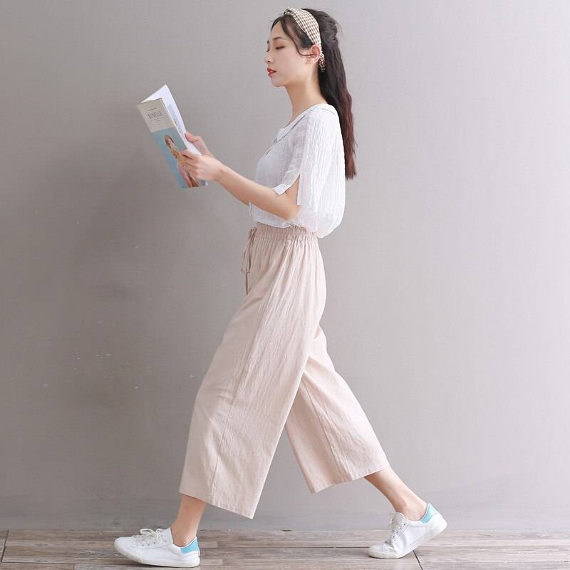 Japanese Styled Pants - Bottoms - Dresses - 10 - 2024