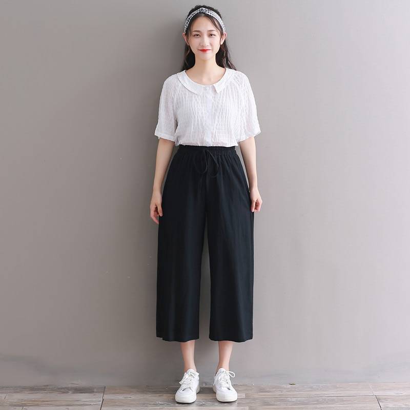 Japanese Styled Pants - Bottoms - Dresses - 6 - 2024