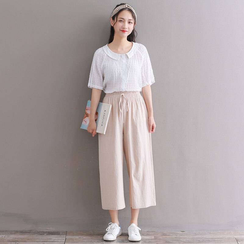 Japanese Styled Pants - Bottoms - Dresses - 8 - 2024