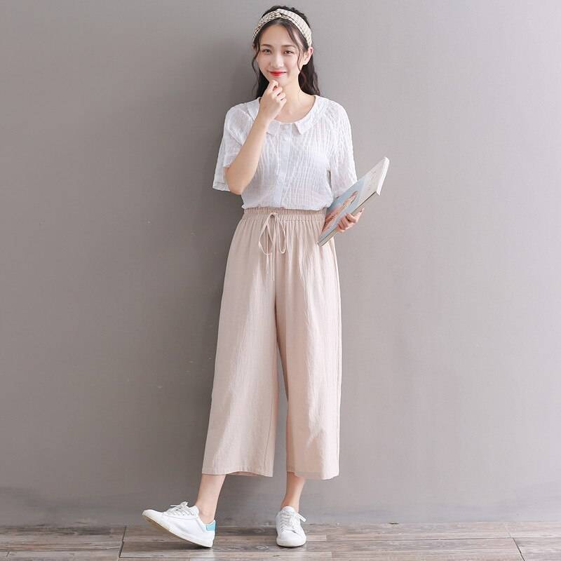 Japanese Styled Pants - Bottoms - Dresses - 9 - 2024