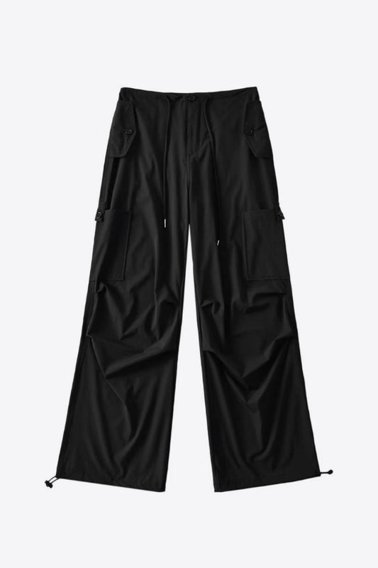Joggers with Pockets - Black / S - Bottoms - Pants - 8 - 2024