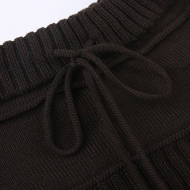 Knitted Retro Mini Skirt - Bottoms - Clothing - 8 - 2024