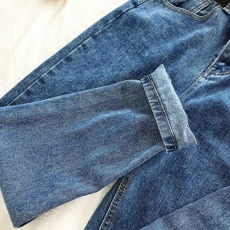 Korean High Waist Jeans - Bottoms - Pants - 10 - 2024