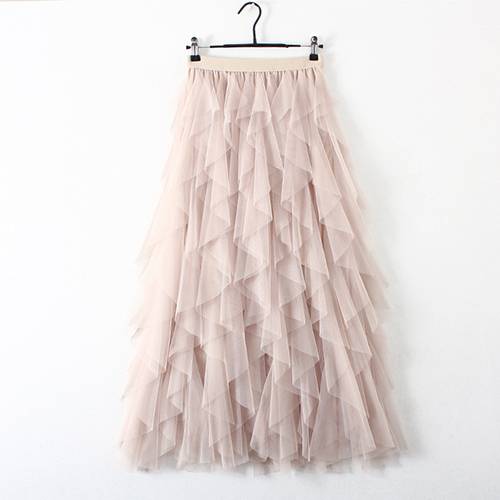 Korean Ruffle Tutu Skirts - Light Pink / One Size - Bottoms - Shirts & Tops - 16 - 2024