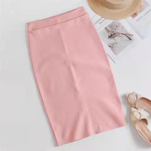 Korean Slim Stretch Pencil Skirts - Light Pink / XL - Bottoms - Shirts & Tops - 20 - 2024