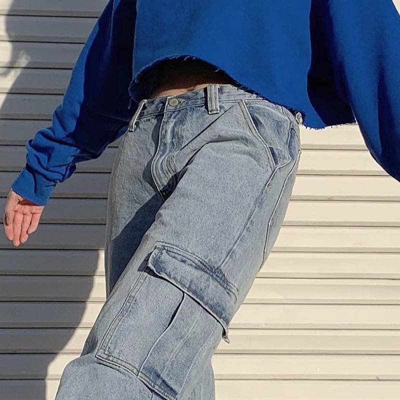 Korean Street Fashion Jeans - Bottoms - Pants - 4 - 2024