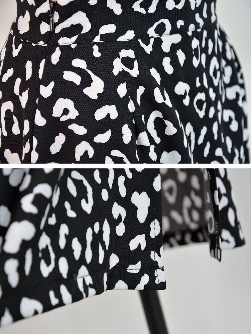 Leopard Pattern Midi Skirts - Bottoms - Clothing - 5 - 2024