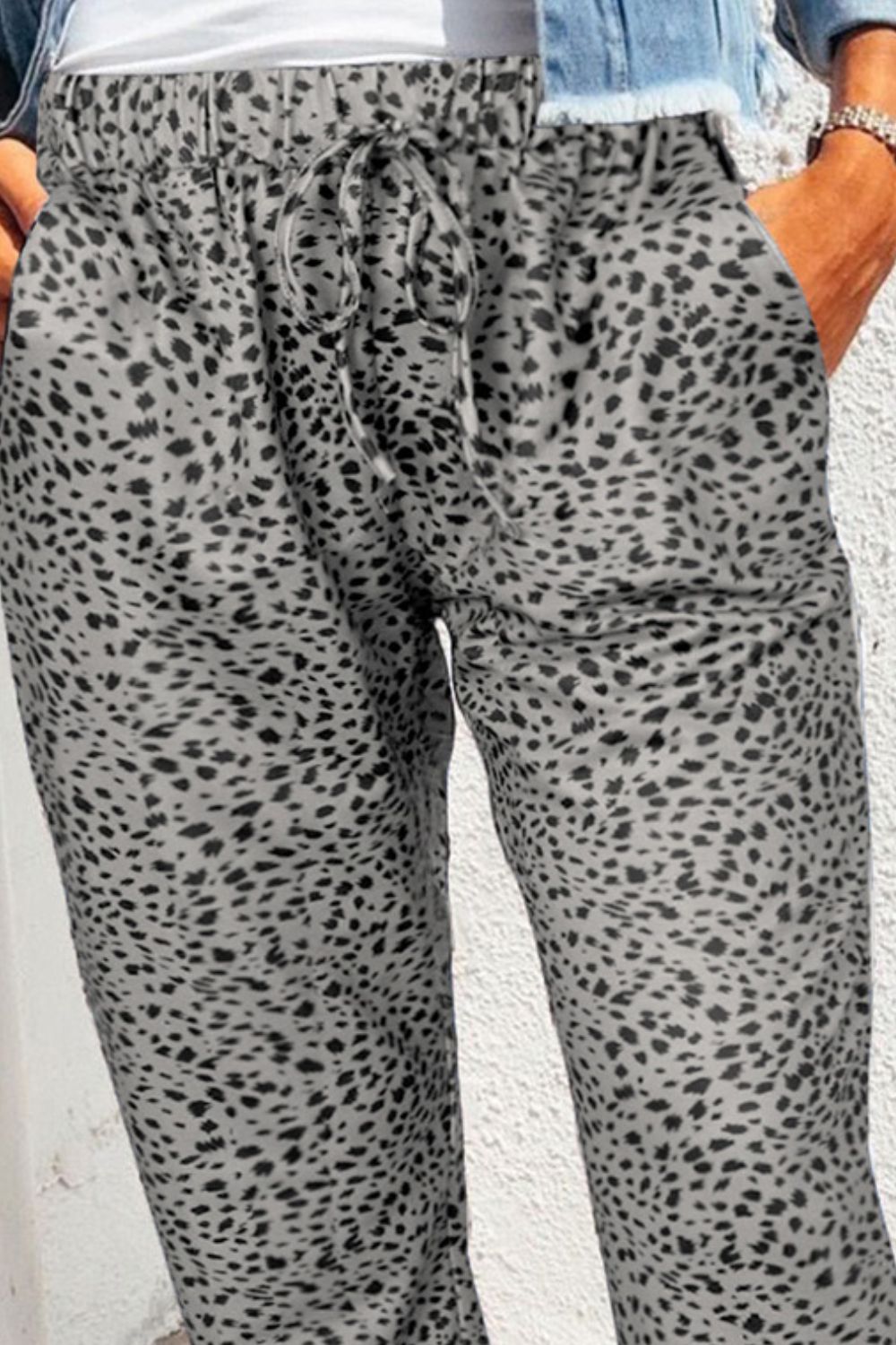 Leopard Pocketed Long Pants - Bottoms - Pants - 3 - 2024