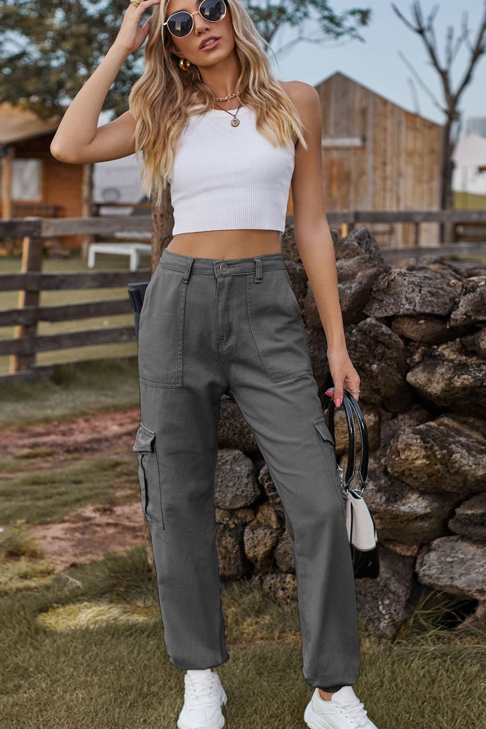 Long Jeans with Pocket - Bottoms - Pants - 20 - 2024