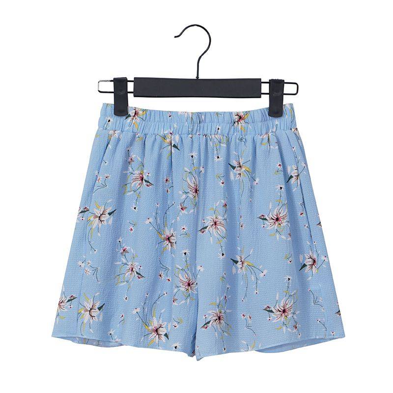 Loose Boho Floral Chiffon Shorts - Print 4 / 5XL / Nearest Warehouse - Bottoms - Clothing - 16 - 2024
