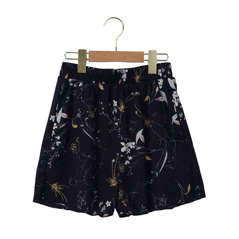 Loose Boho Floral Chiffon Shorts - Bottoms - Clothing - 5 - 2024
