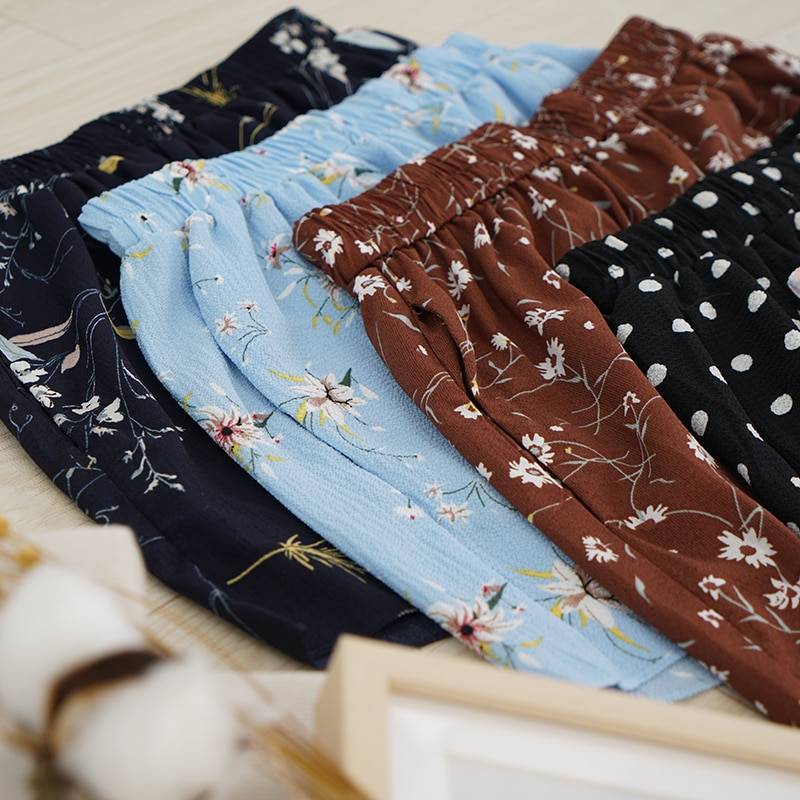 Loose Boho Floral Chiffon Shorts - Bottoms - Clothing - 6 - 2024