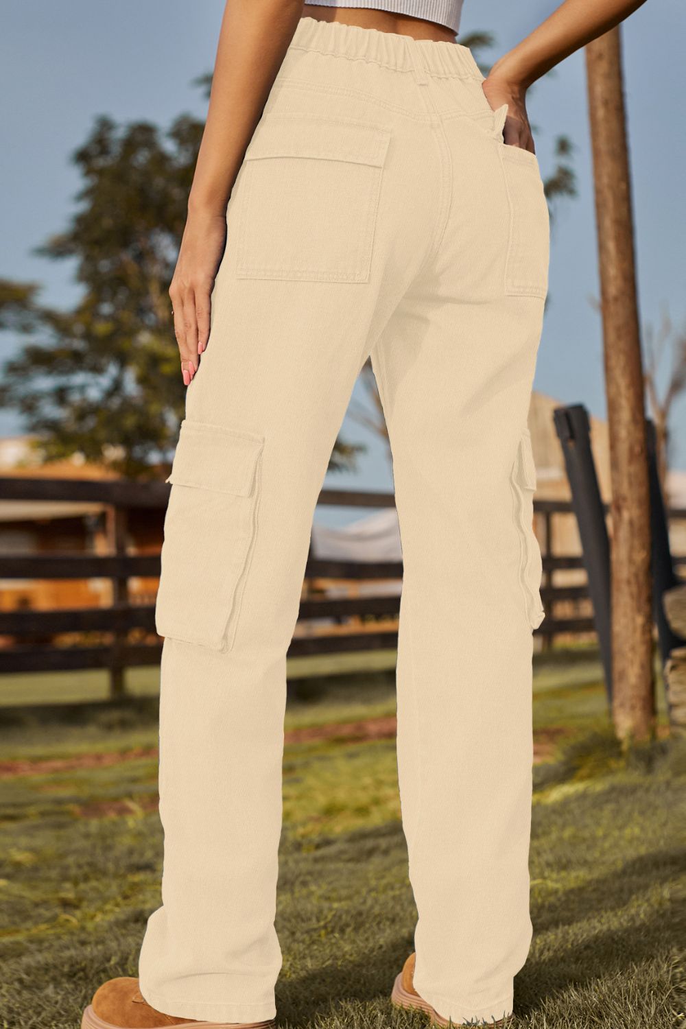 Loose Fit Long Jeans with Pockets - Bottoms - Pants - 11 - 2024
