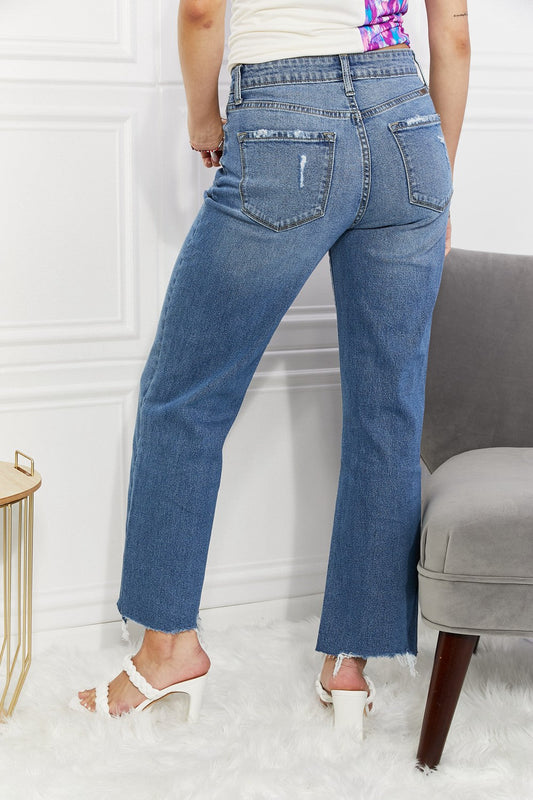 Melanie Crop Wide Leg Jeans - Bottoms - Pants - 2 - 2024