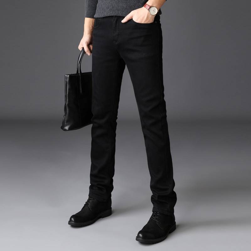 Men’s Black Straight Jeans - Bottoms - Pants - 3 - 2024