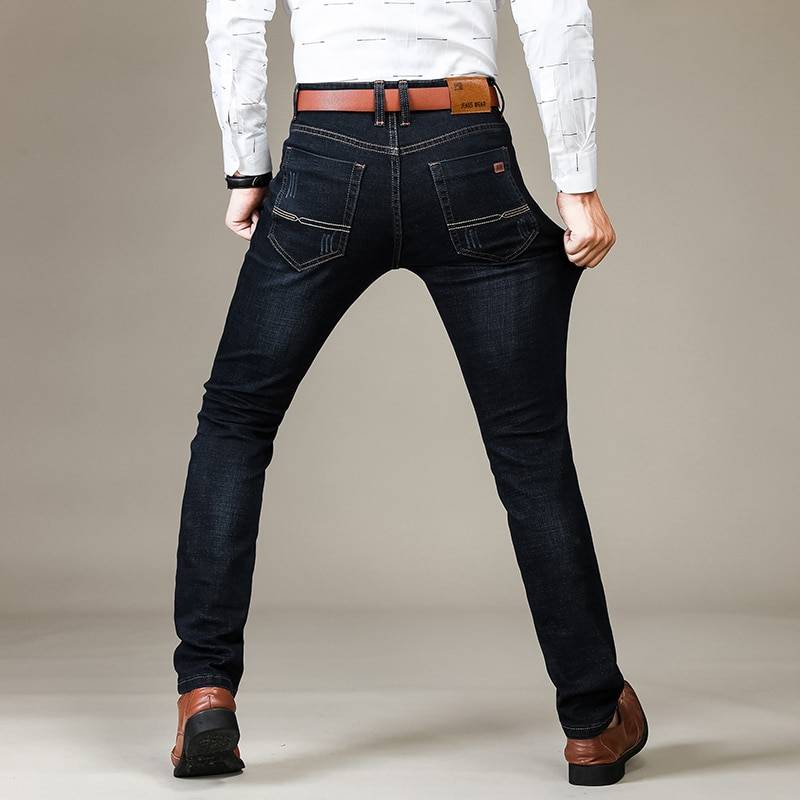 Men’s Blue Denim Jeans - Bottoms - Pants - 4 - 2024