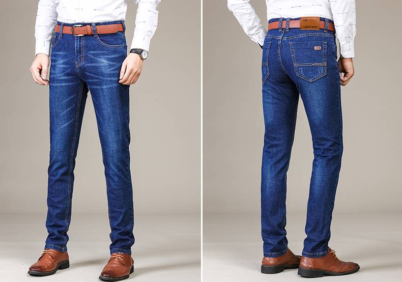 Men’s Blue Denim Jeans - Bottoms - Pants - 8 - 2024