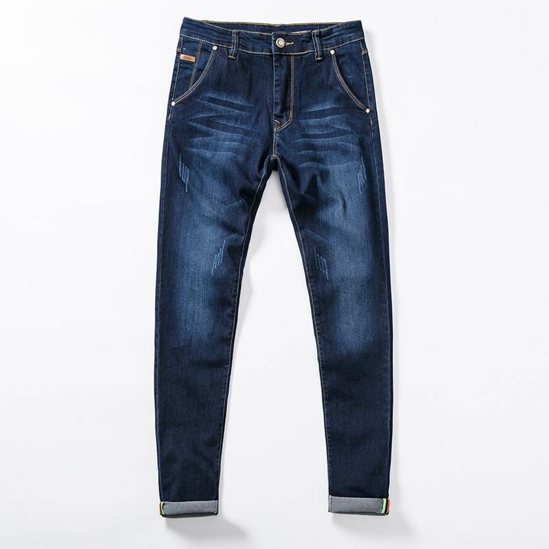 Men’s Casual Stretchy Jeans - Blue / 36 - Bottoms - Pants - 6 - 2024