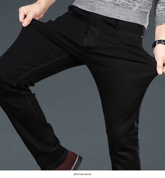 Men’s Classic Slim Fit Denim Jeans - Bottoms - Pants - 5 - 2024